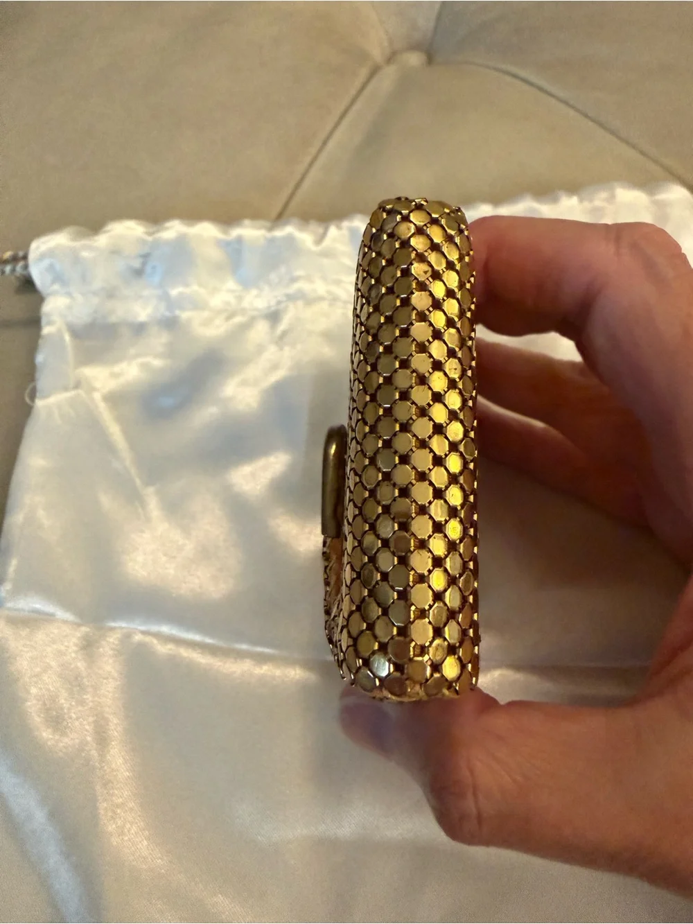 Vintage Whiting & Davis Powder Compact
